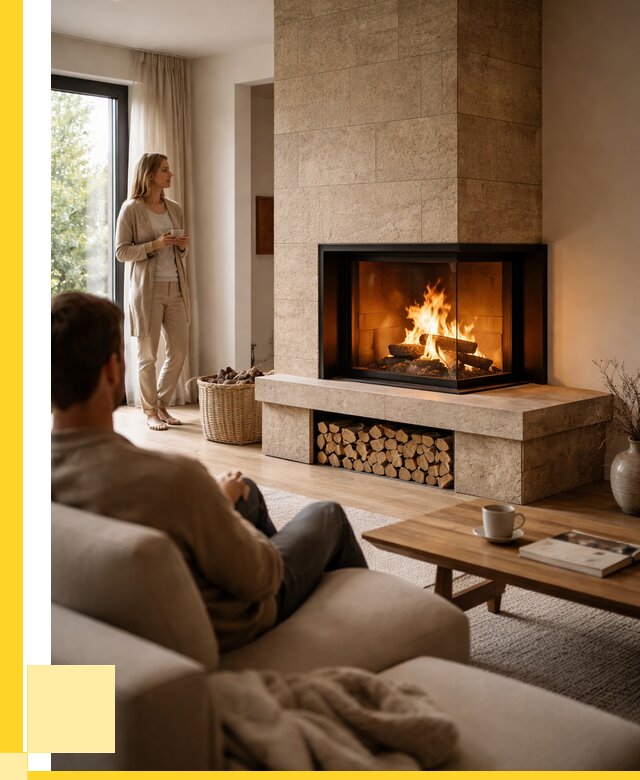 Угловые камины из кирпича установка в Дальнереченске от 152850 р. ЭриданДлн