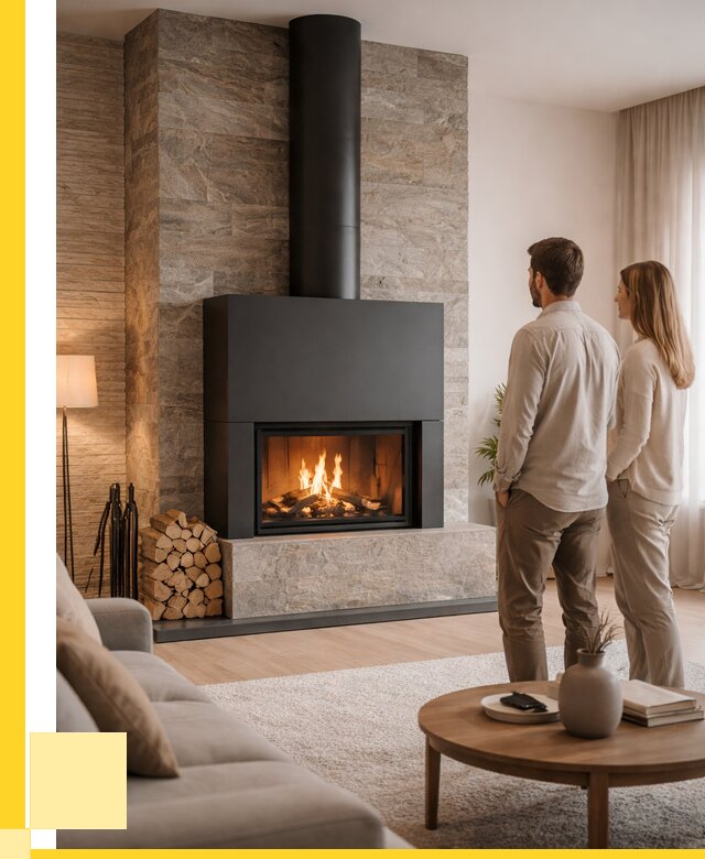 Закрытые камины под ключ в Дальнереченске от 122280 р., ЭриданДлн