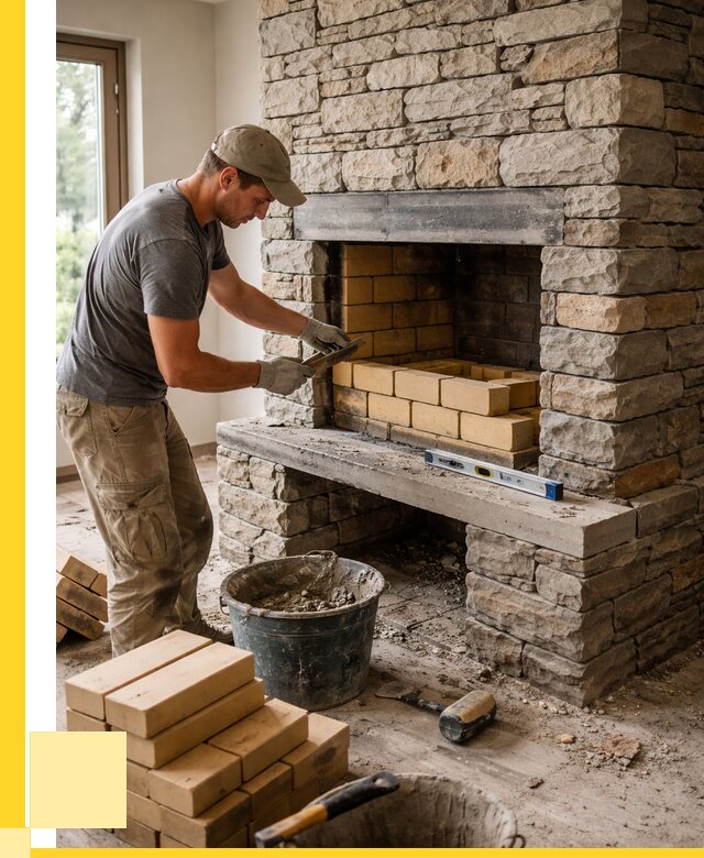 Кладка каминов и камина в Дальнереченске от 25475 р. ЭриданДлн