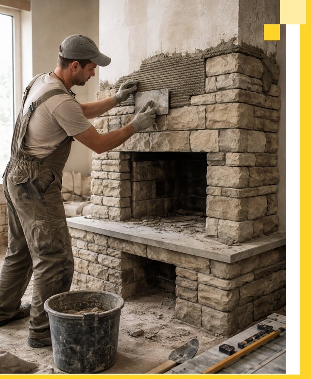 Строительство каминов под ключ в Дальнереченске от проектирования до монтажа