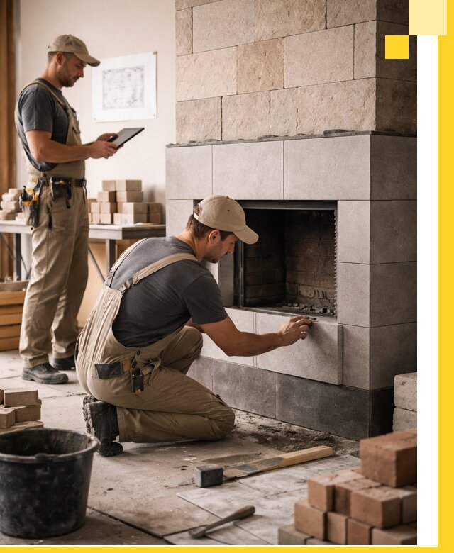 Индивидуальные проекты каминов и каминных систем в Дальнереченске