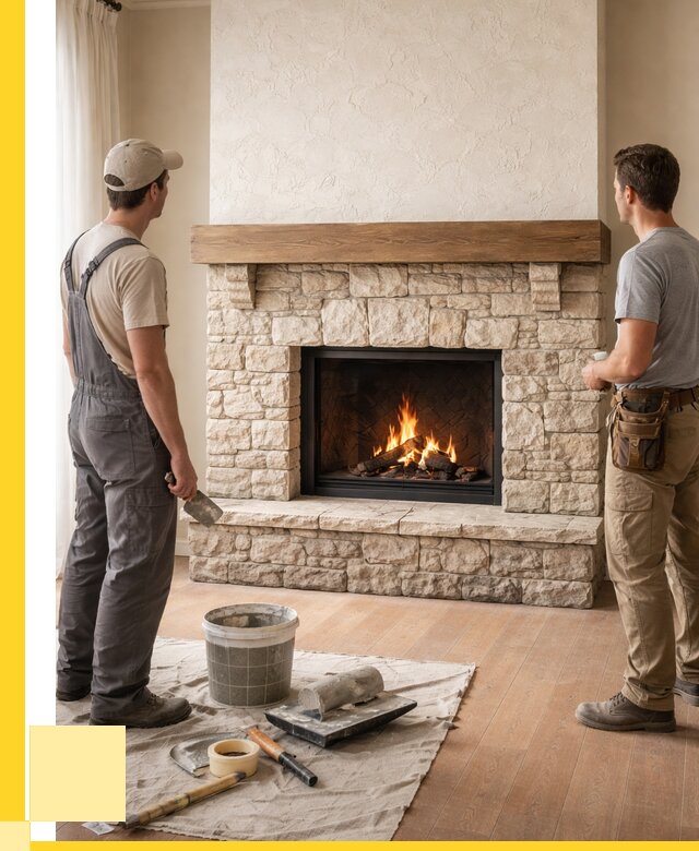 Отделка каминов в Дальнереченске от 6624 р. под ключ | ЭриданДлн