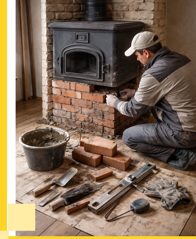 Ремонт печей в Дальнереченске от 12228 р., услуги печника ЭриданДлн