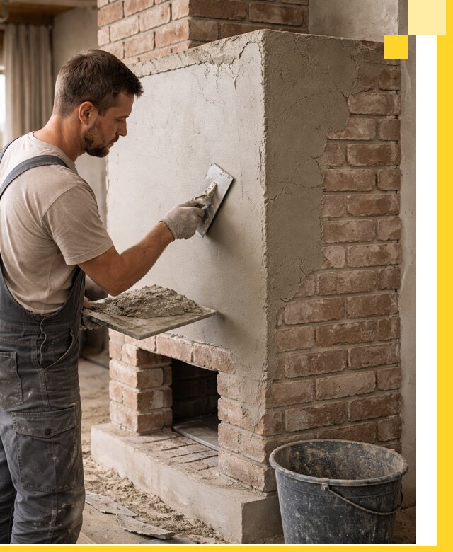 Отделка печей и облицовка каминов в Дальнереченске под ключ