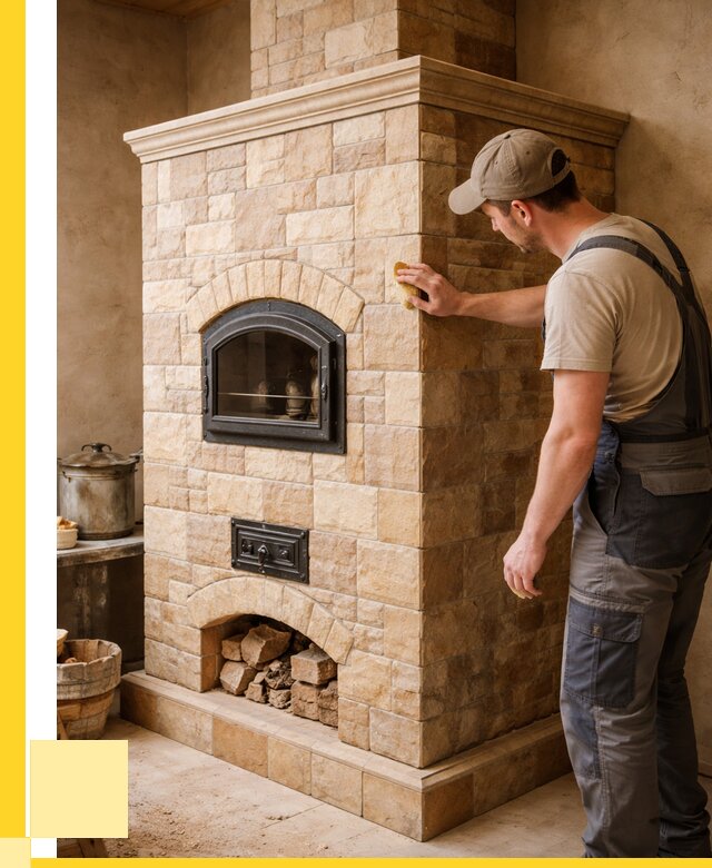 Облицовка печей в Дальнереченске от 4586 р. под ключ | ЭриданДлн