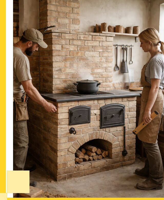 Варочно отопительные печи в Дальнереченске от 91710 р. | ЭриданДлн