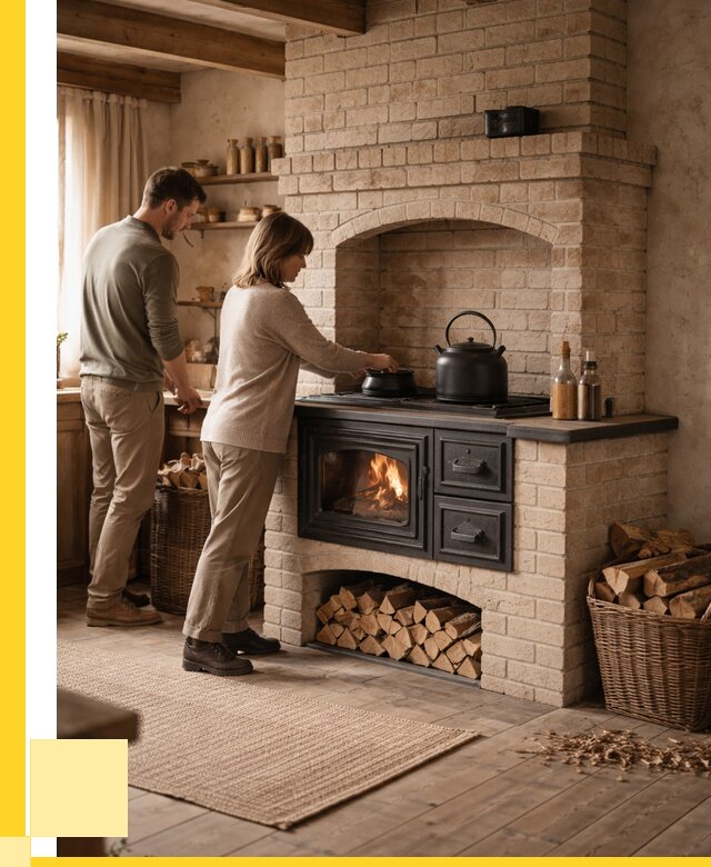 Печи с плитой в Дальнереченске от 45855 р. | ЭриданДлн — кирпичная печь