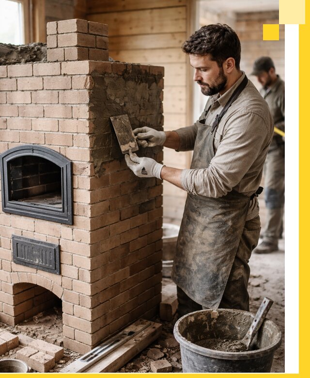 Изготовление и установка печей-шведок под ключ в Дальнереченске