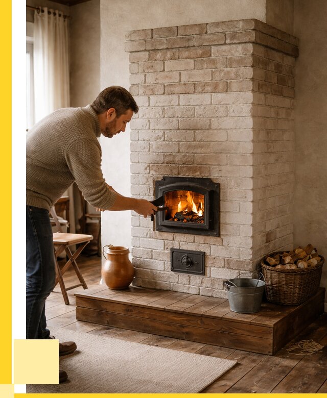 Печь голландка из кирпича в Дальнереченске от 86615 р. | ЭриданДлн