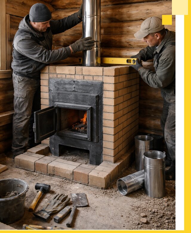 Проектирование, изготовление и установка банных печей в Дальнереченске