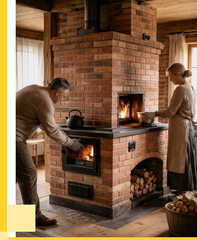 Печи для загородного дома под ключ в Дальнереченске от 81520 р. | ЭриданДлн