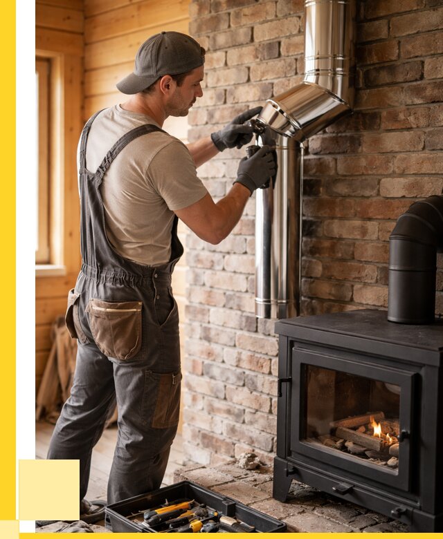 Монтаж дымоходов для печей в Дальнереченске от 7643 р. | ЭриданДлн