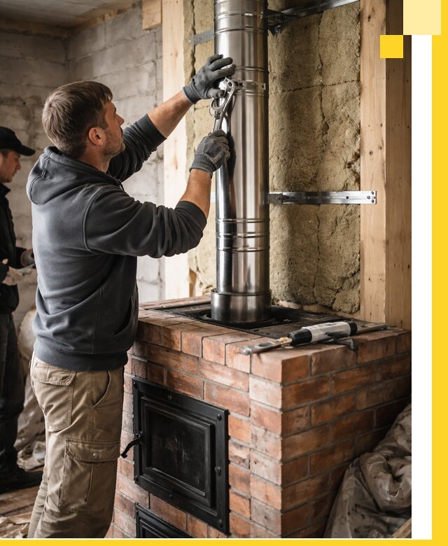 Изготовление и монтаж печей и дымоходов под ключ в Дальнереченске