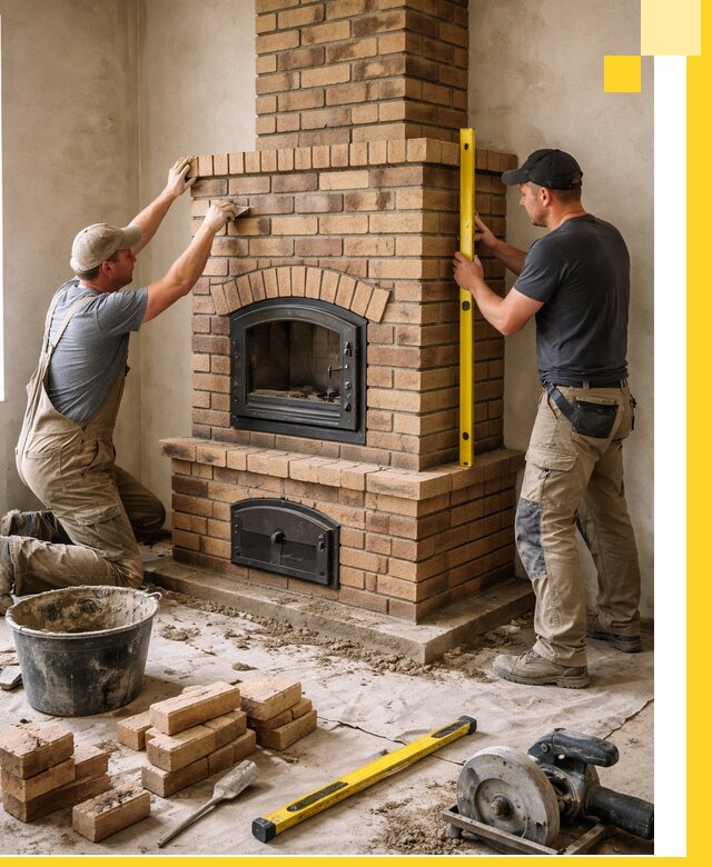 Продажа и установка печей и каминов для дома под ключ в Дальнереченске