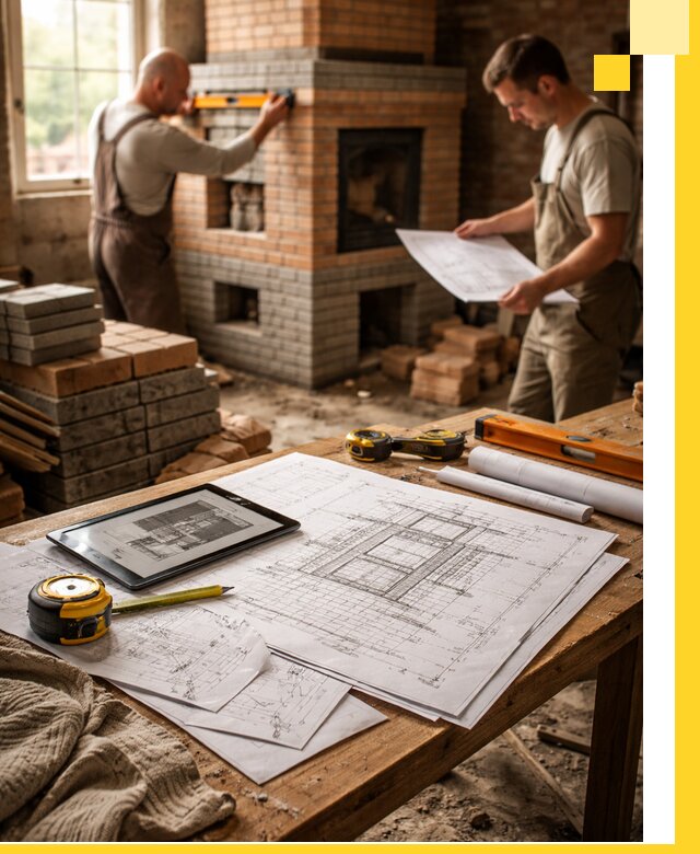 Проекты печей и каминов с индивидуальным дизайном в Дальнереченске