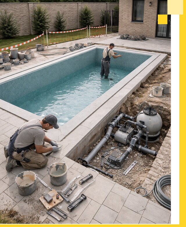 Строительство бассейнов под ключ в Дальнереченске: проекты и монтаж