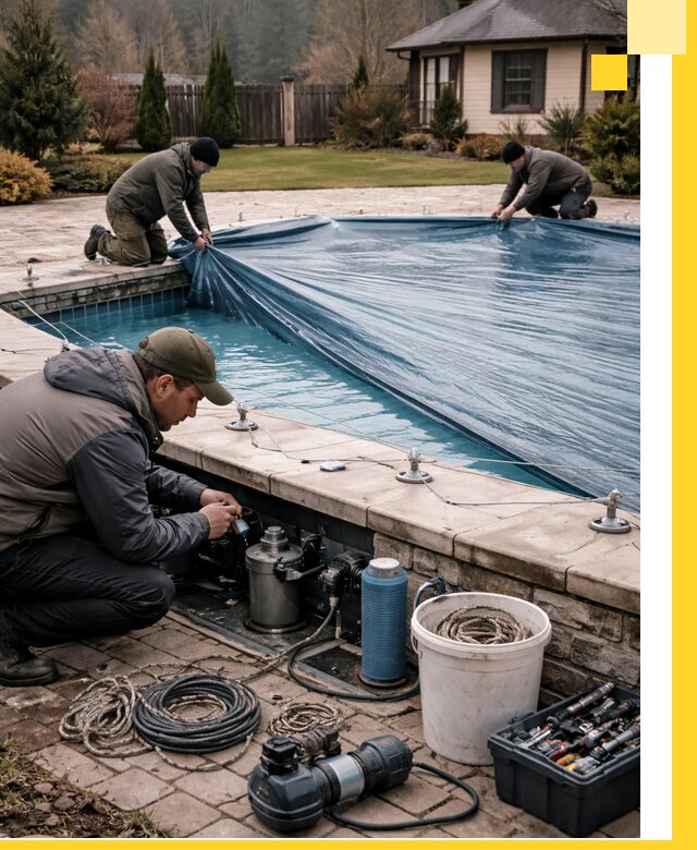 Консервация бассейнов в Дальнереченске: подготовка к длительному хранению