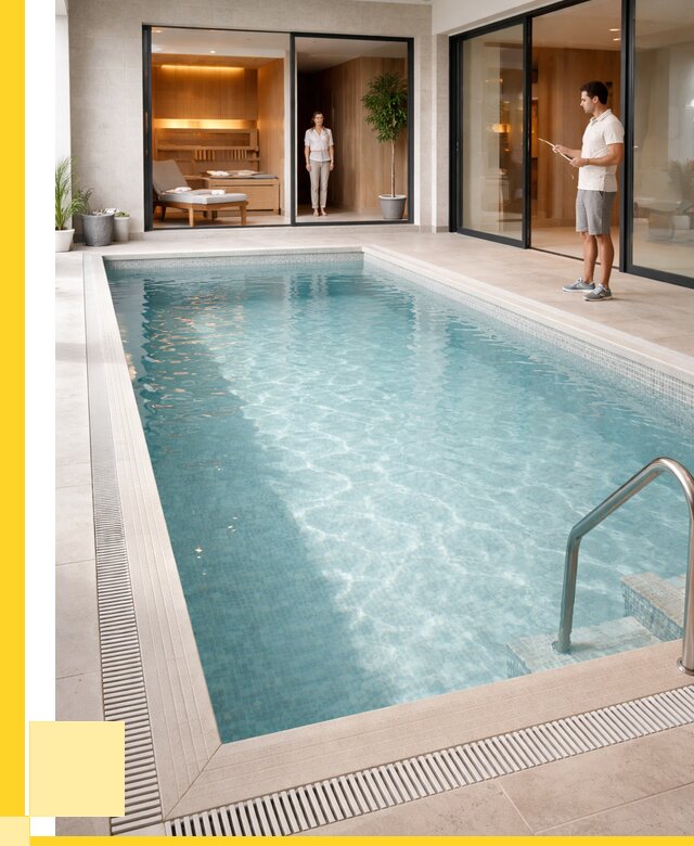 Отделка бассейна пленкой ПВХ в Дальнереченске от 3567 р. - ЭриданДлн