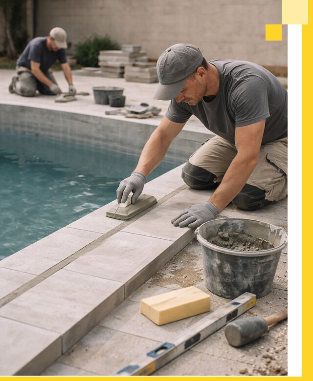 Отделка бассейнов в Дальнереченске: декоративная отделка и гидроизоляция