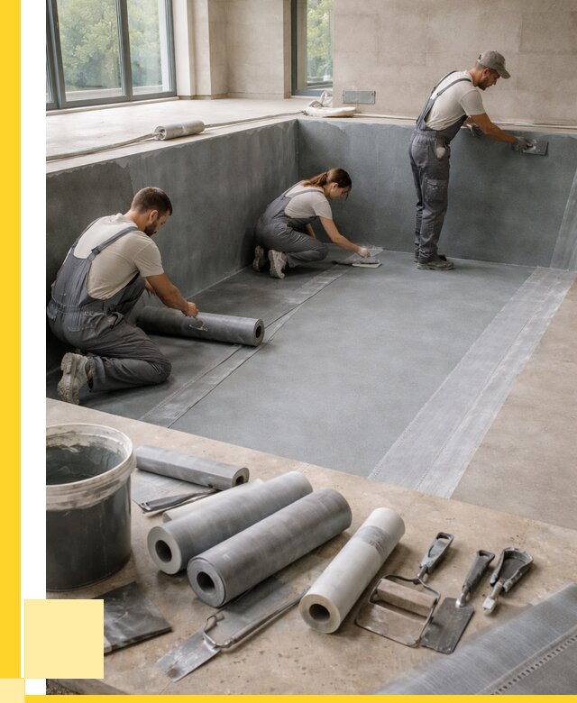 Гидроизоляция бассейнов в Дальнереченске от 2038 р., ЭриданДлн