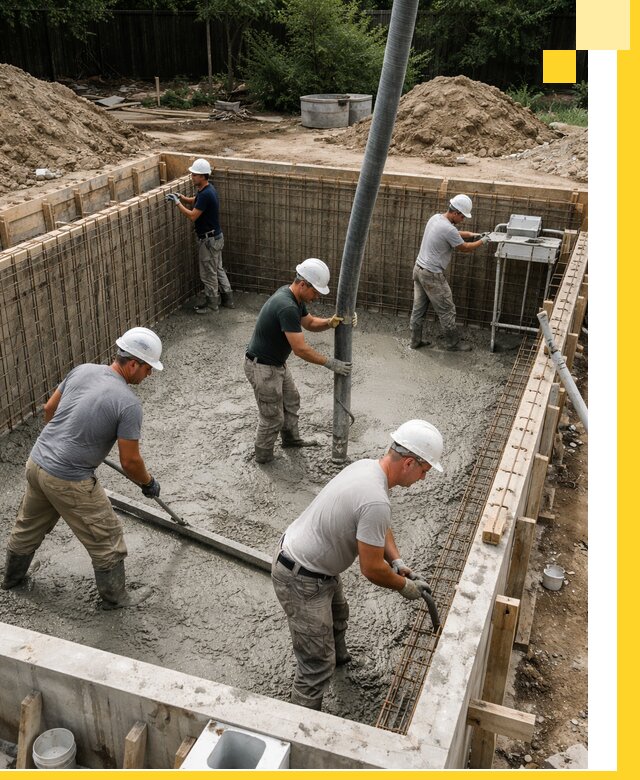 Строительство бетонных бассейнов под ключ в Дальнереченске