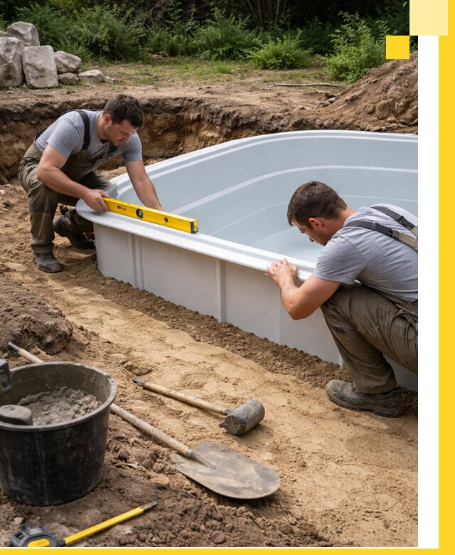 Производство и установка пластиковых бассейнов в Дальнереченске под ключ