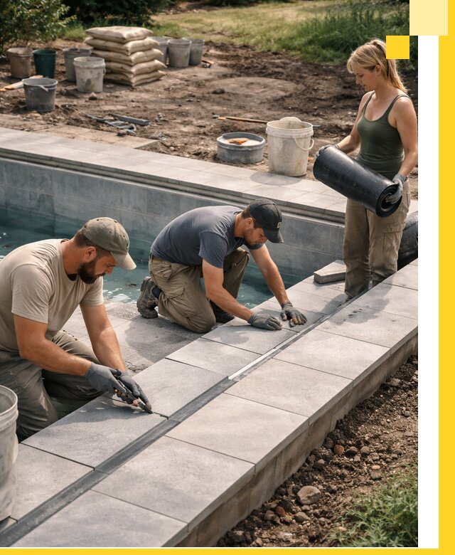 Строительство и монтаж уличных бассейнов под ключ в Дальнереченске