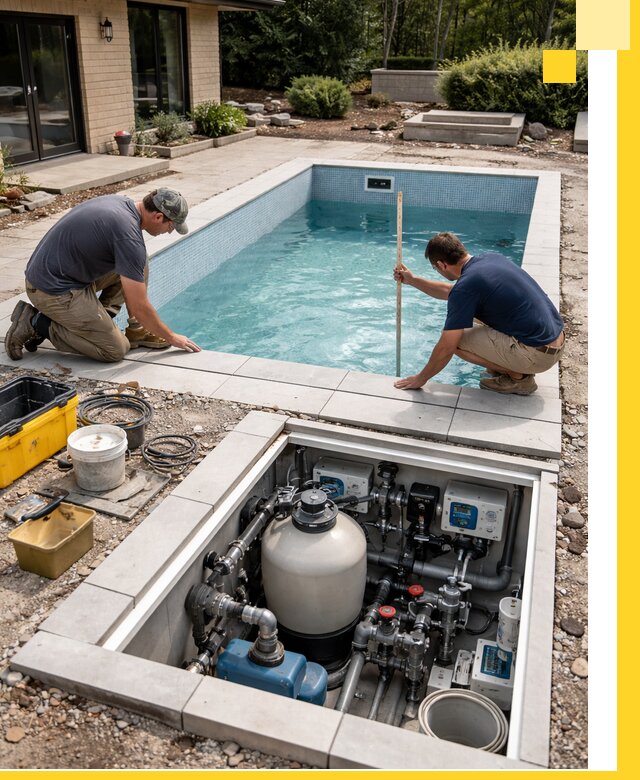 Строительство качественных домашних бассейнов под ключ в Дальнереченске