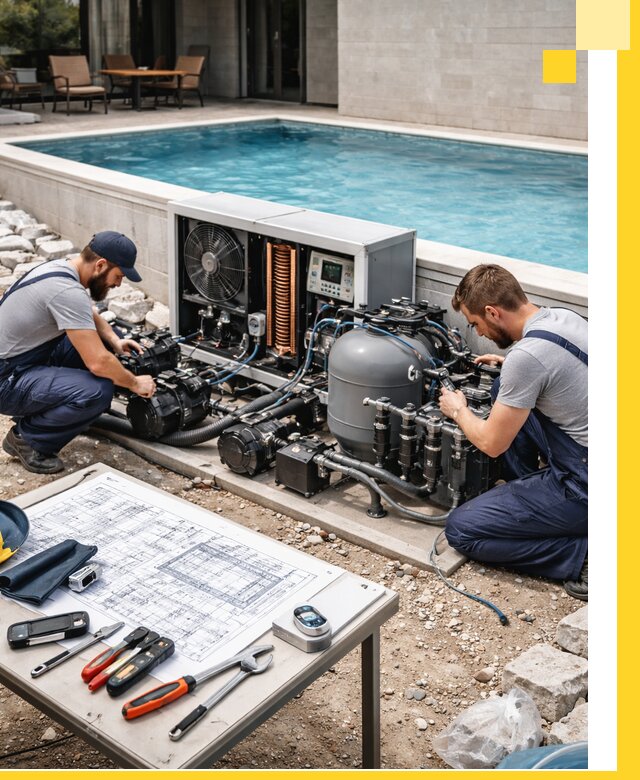 Проектирование и монтаж бассейнов с подогревом в Дальнереченске