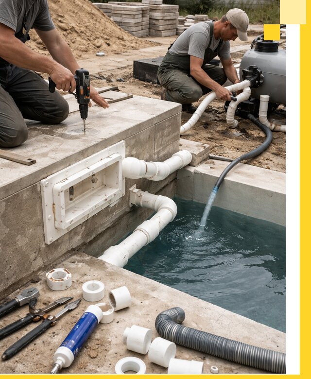 Строительство скиммерных бассейнов под ключ в Дальнереченске