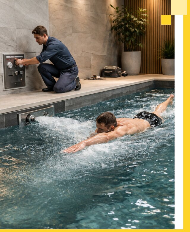 Проектирование и монтаж бассейнов с противотоком в Дальнереченске