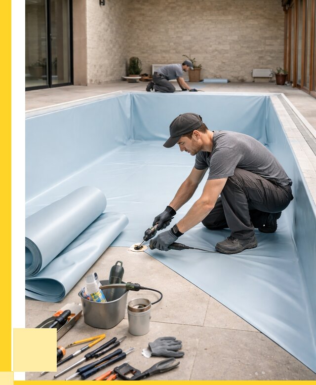 Пленка ПВХ для бассейнов в Дальнереченске от 2548 р. | ЭриданДлн