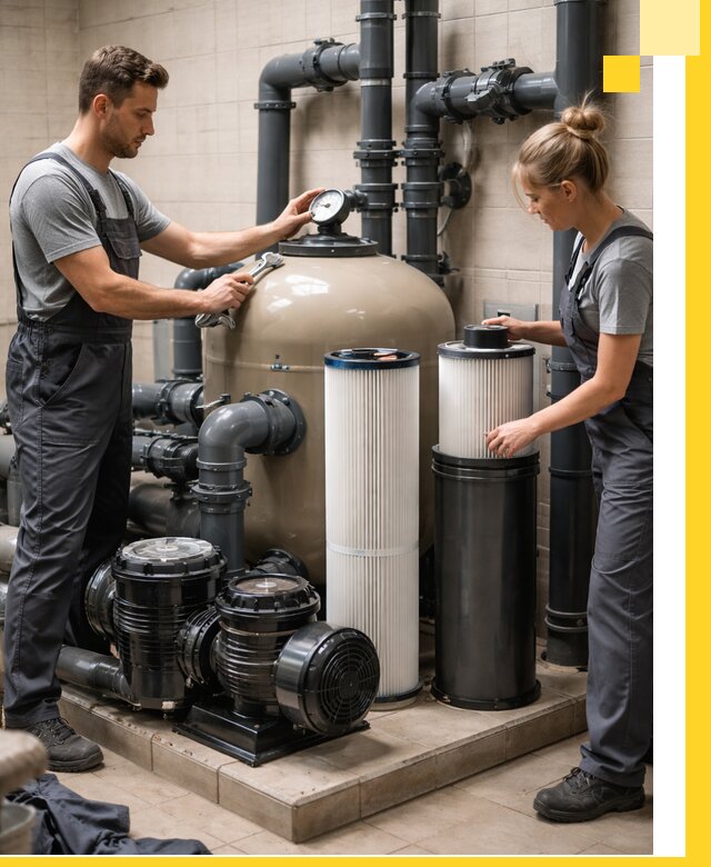 Фильтры и системы фильтрации для бассейнов в Дальнереченске