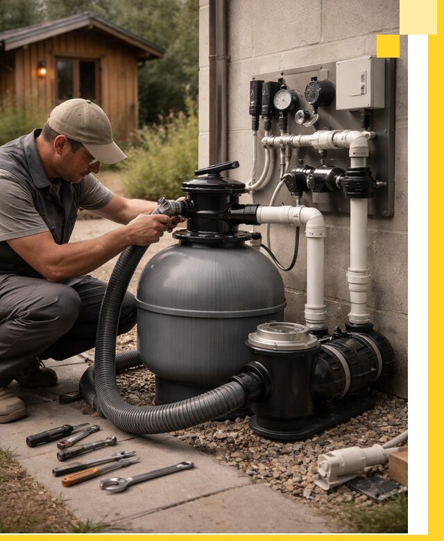 Продажа и монтаж фильтров и насосов для бассейнов в Дальнереченске