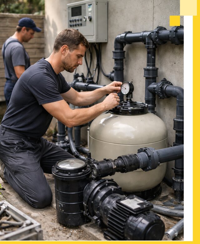 Поставка и монтаж фильтровального оборудования для бассейнов в Дальнереченске