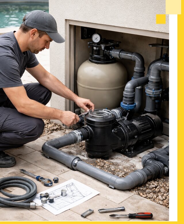 Поставка, монтаж и сервис насосов для бассейнов в Дальнереченске