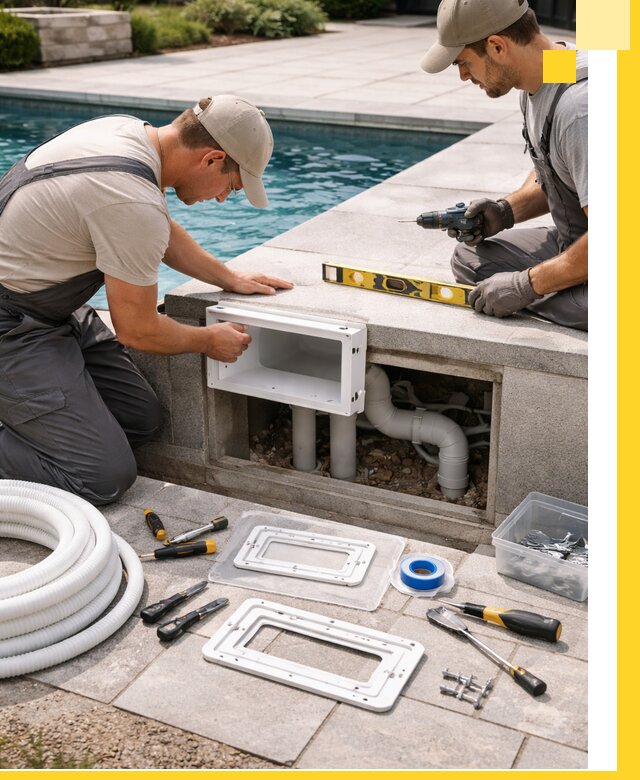 Поставка и установка скиммеров для бассейнов в Дальнереченске