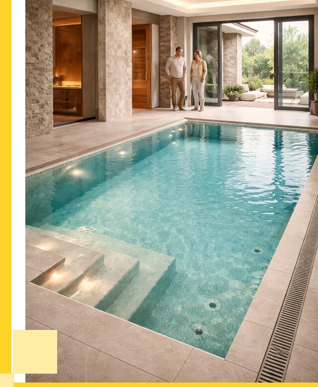 Бассейн во дворе в Дальнереченске: проект, отделка от 1222800 р. | ЭриданДлн