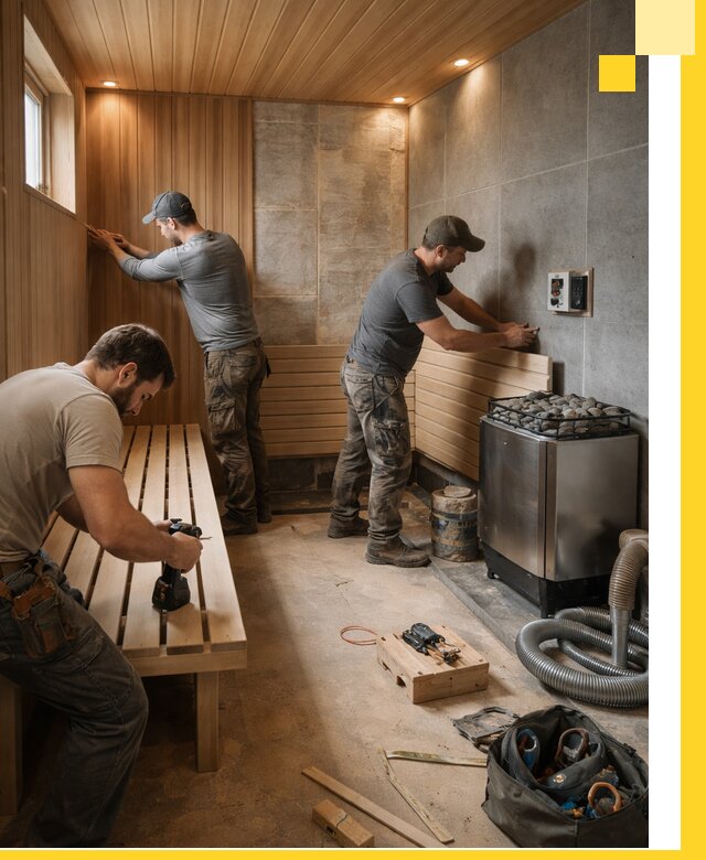 Сауны под ключ в Дальнереченске, проектирование, строительство, отделка