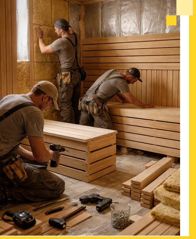 Профессиональное строительство саун под ключ в Дальнереченске