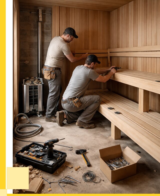 Монтаж саун под ключ в Дальнереченске от 122280 р. | ЭриданДлн