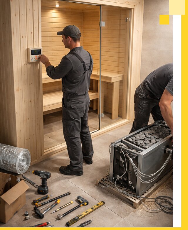 Поставка, установка и монтаж электрических саун в Дальнереченске