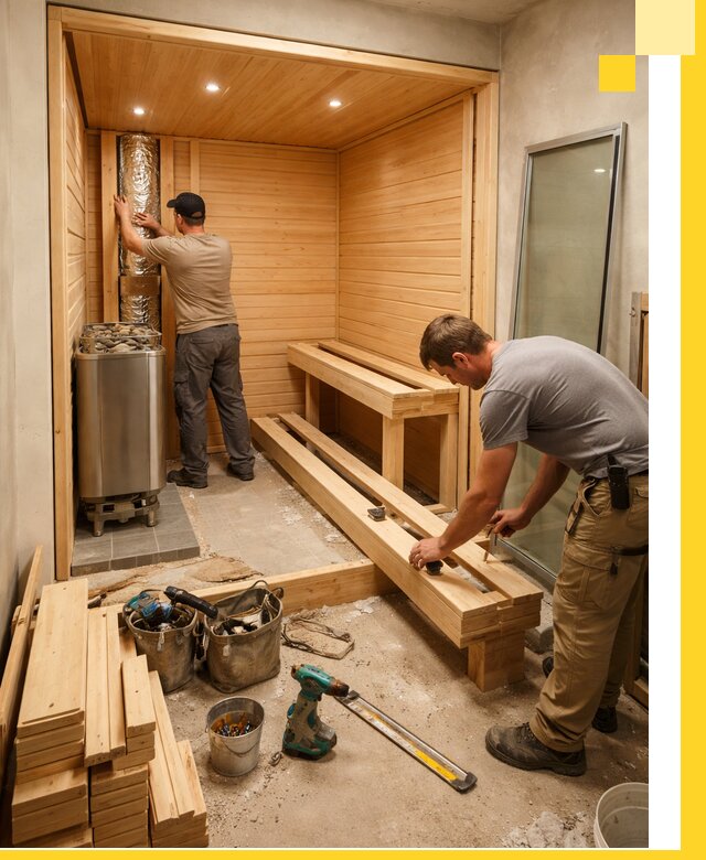 Проектирование и установка домашних саун под ключ в Дальнереченске