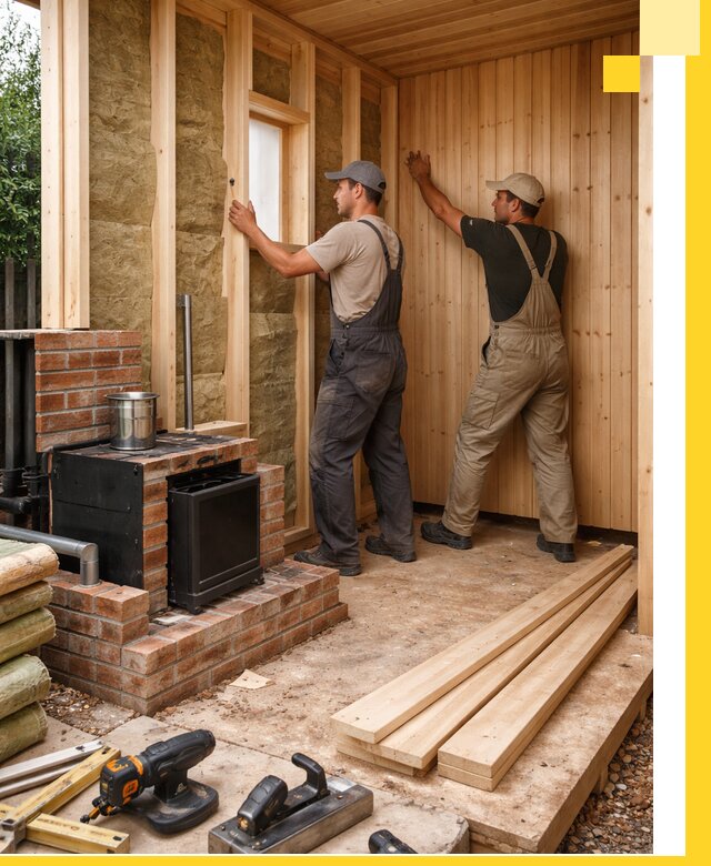 Строительство и установка дачных саун под ключ в Дальнереченске