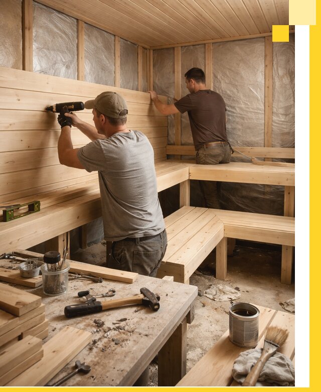 Профессиональная отделка бань и саун под ключ в Дальнереченске