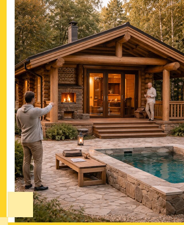 Проекты бань и хамам в Дальнереченске от 25475 р. | ЭриданДлн