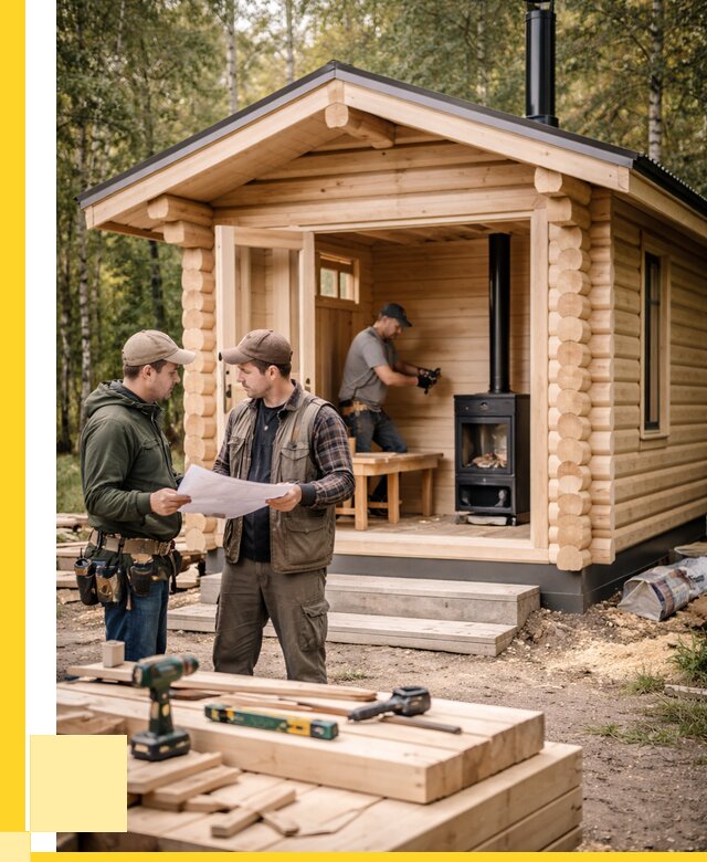 Монтаж бань под ключ в Дальнереченске — от 203800 р. | ЭриданДлн