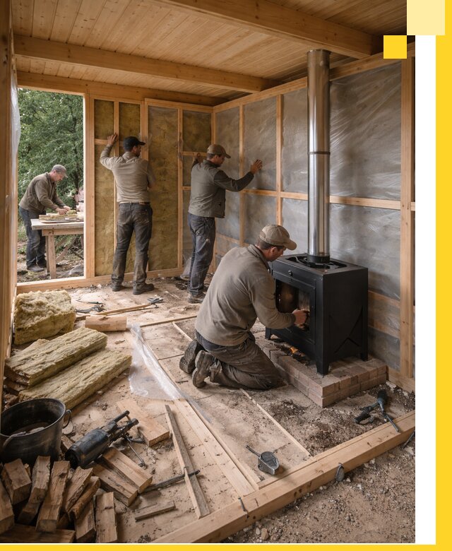 Профессиональный монтаж бань под ключ в Дальнереченске для дома