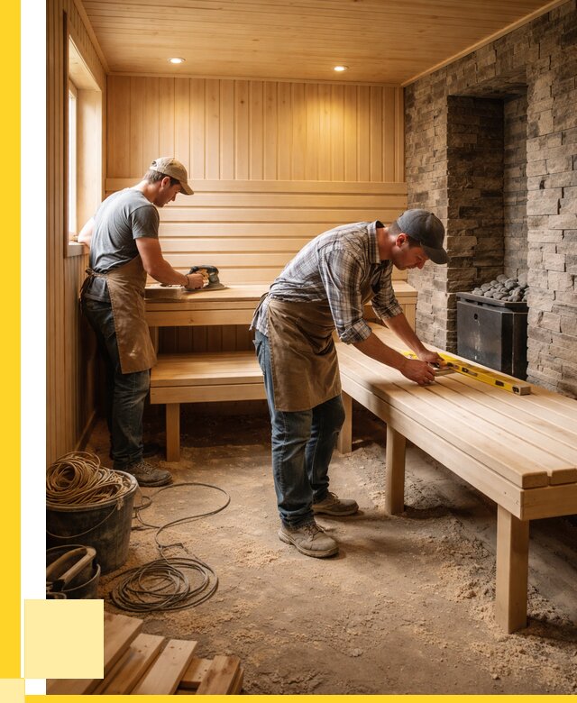 Отделка бани в Дальнереченске: внутренняя отделка от 3057 р. | ЭриданДлн