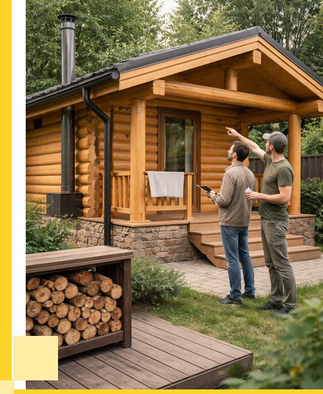 Бани для дачи под ключ в Дальнереченске от 254750 р. | ЭриданДлн